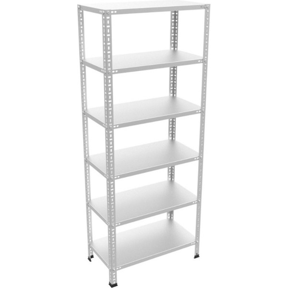 Rafburada® 6 Katlı Galvaniz Çelik Raf. Depo, Kiler, Dosya Rafı 0.70 MM-20*60-100 cm Evrak Dolabı Fiyatı