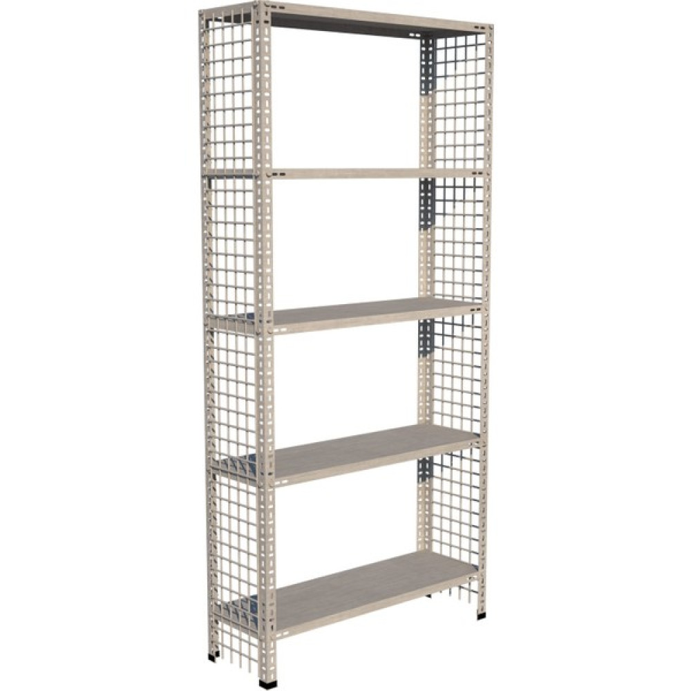 Rafburada Rafburada® 5 Katlı Galvaniz Tel Kafes Çelik Raf. Dekoratif Raf Evrak Dolabı Fiyatı