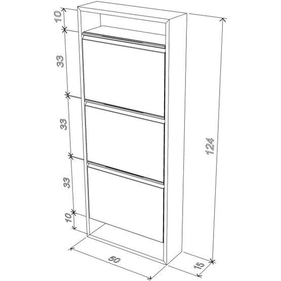 Rafevi RF140401 Hide Bambu Ayakkabılık