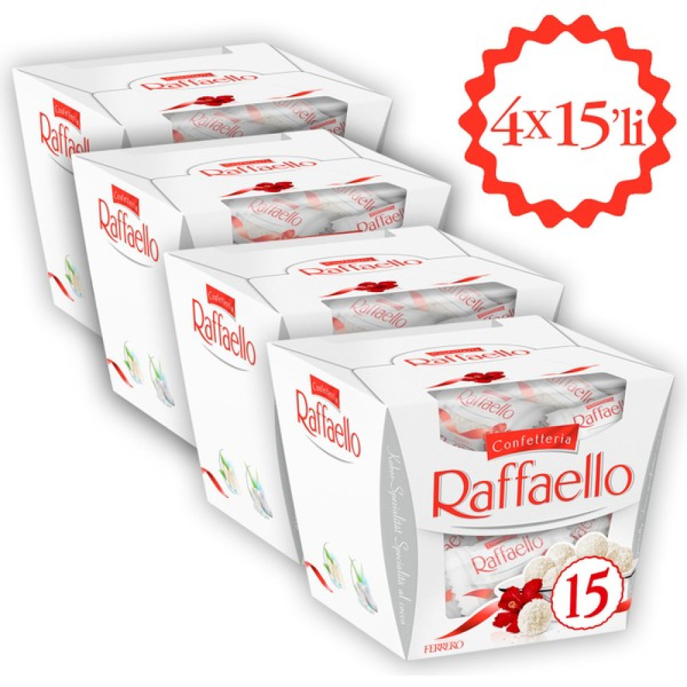 Raffaello Çikolata 15'li - 4 Adet Çikolata ve Gofret Fiyatı