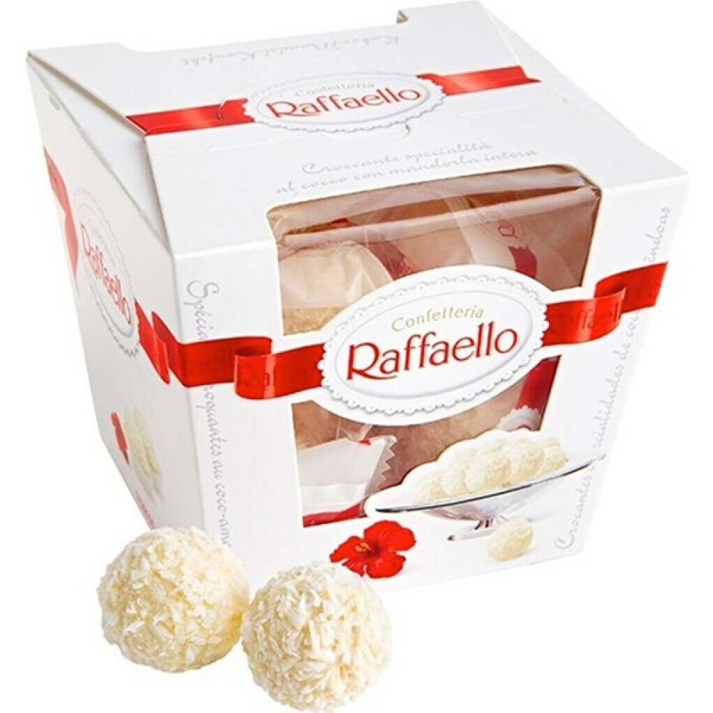 Raffaello Ferrero Raffaello Hindistan Cevizli Çikolata T15 150 gr Italyan Çikolata - 150 gr Diğer Fiyatı