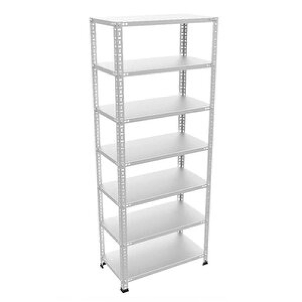 Raffar 7 Katlı Galvaniz Çelik Raf. Depo, Kiler, Dosya Rafı 0.70 Mm 31x75x250 cm İşçi Dolapları Fiyatı