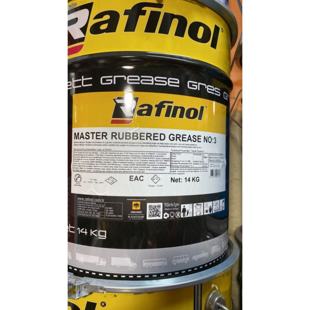Rafinol Kauçuklu Gres 14 kg Oto Yağlayıcılar Fiyatı