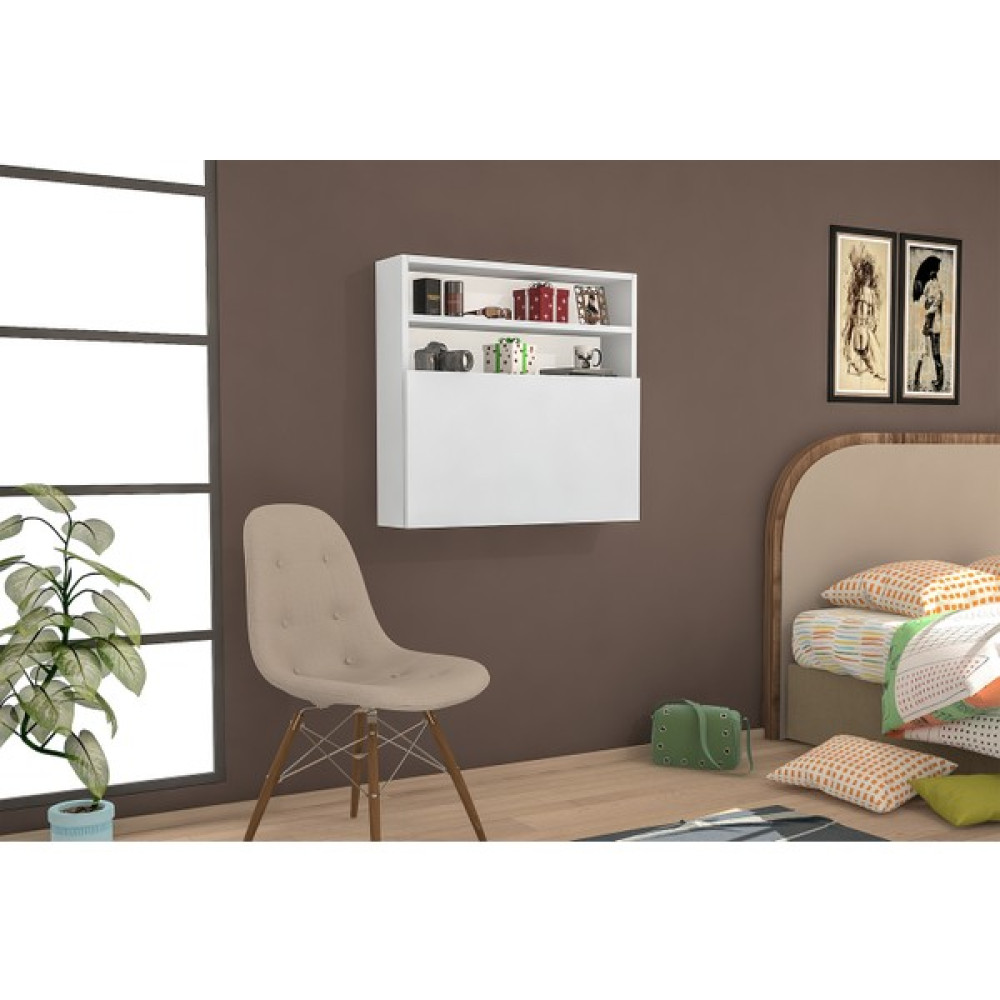 Rafline Bilbo Çalışma Masası - Y: 75 cm D: 60 cm G: 120 cm - Doğal Ahşap Çalışma Masası Fiyatı