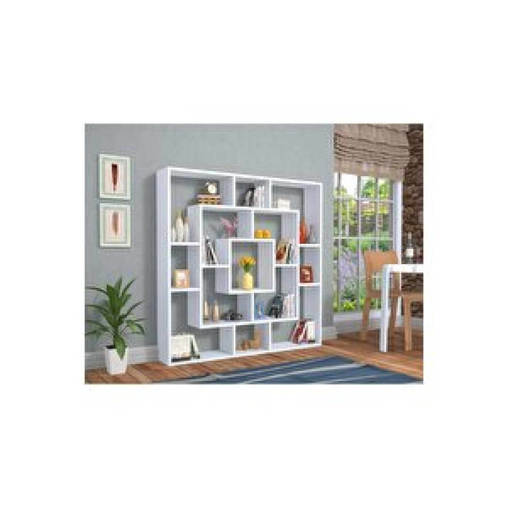 Rafline Frame Kitaplık Beyaz Kitaplık Fiyatı