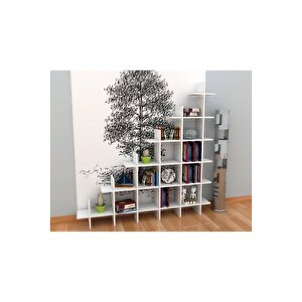 Rafline Puzzle Kitaplık Beyaz Kitaplık Fiyatı