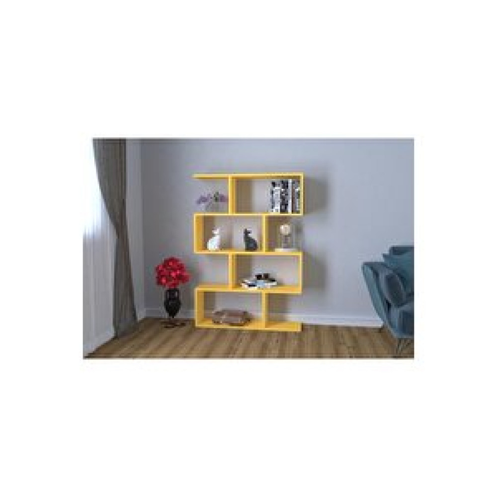 Rafline Zigana Kitaplık Sarı Kitaplık Fiyatı