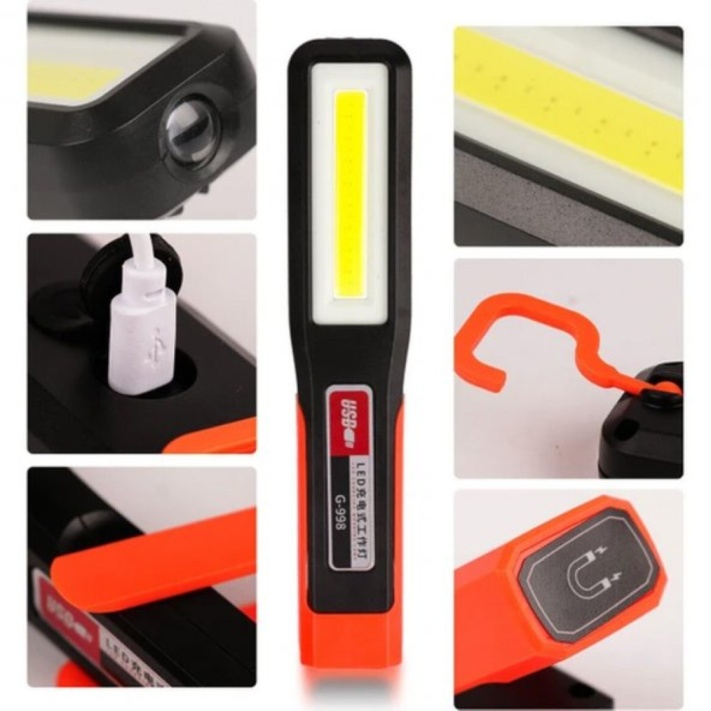 Ragapro Miktatisli Oto Tamirci El Feneri Kamp Feneri Askili Usb Sarjli El Feneri Fiyatı
