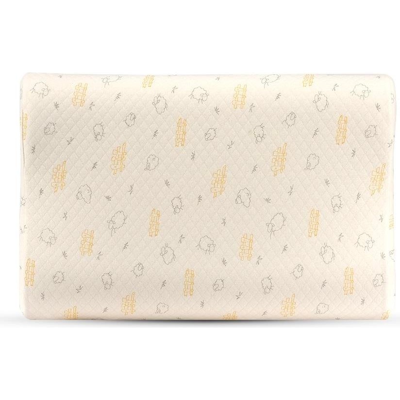Rahatsan Cocuk Boyun Destekli Ortopedik Visco Yastık - 48 x 32 cm - Açık Gri Yastık Kılıfı Fiyatı