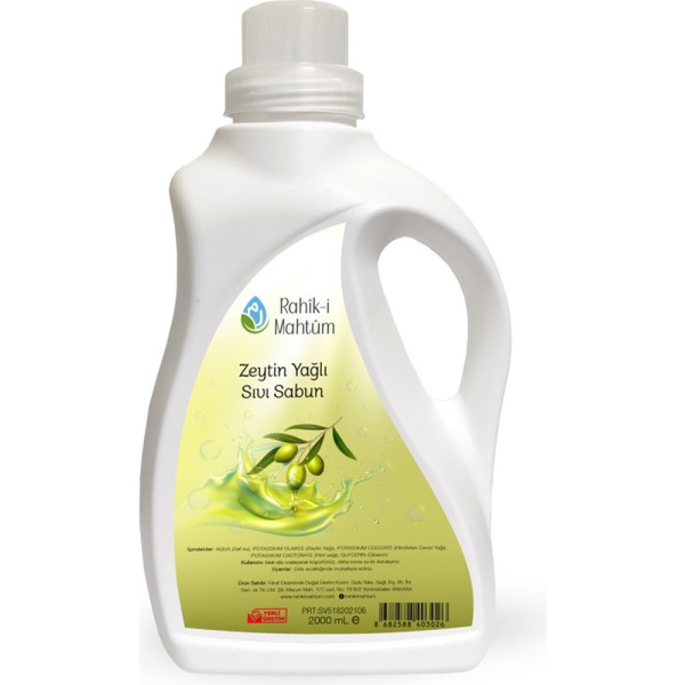 Rahik-i Mahtum Zeytinyağlı Sıvı Sabun (2000 Ml) - Sarı Parlatıcı ve Temizleyiciler Fiyatı