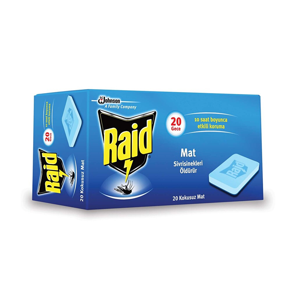 Raid Elektro Mat Kokusuz Tablet 20'li (Sivrisineklere Karşı) Sağlık Fiyatı