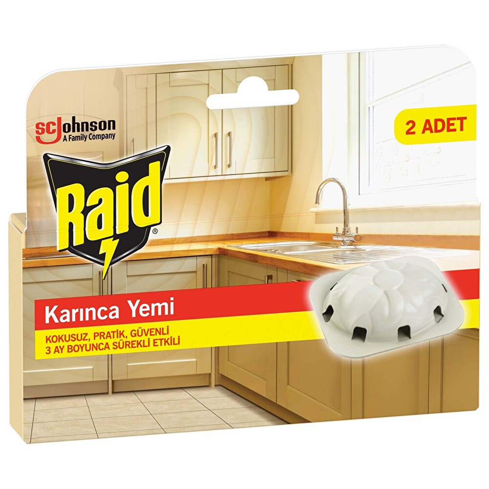 Raid Karınca Yemi 2'li Her Tablet Ile 3 Ay Koruma Sağlık Fiyatı
