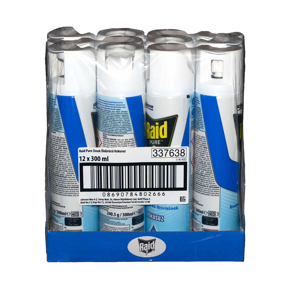 Raid Pure Sinek Öldürücü Kokusuz 300 ml