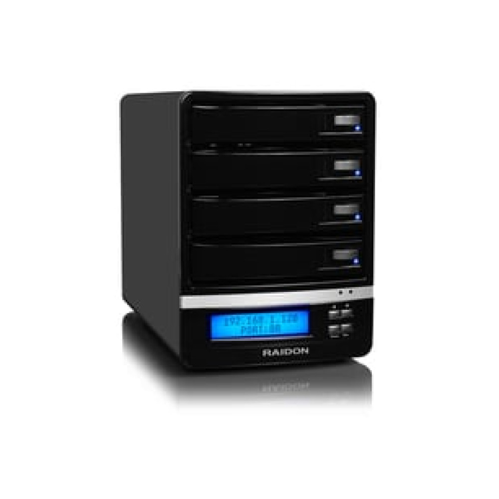 RAIDON ShareTANK SATA III 4 Yuvalı NAS 1 Gb Ethernet Depolama Ünitesi Taşınabilir Hard Diskler Fiyatı
