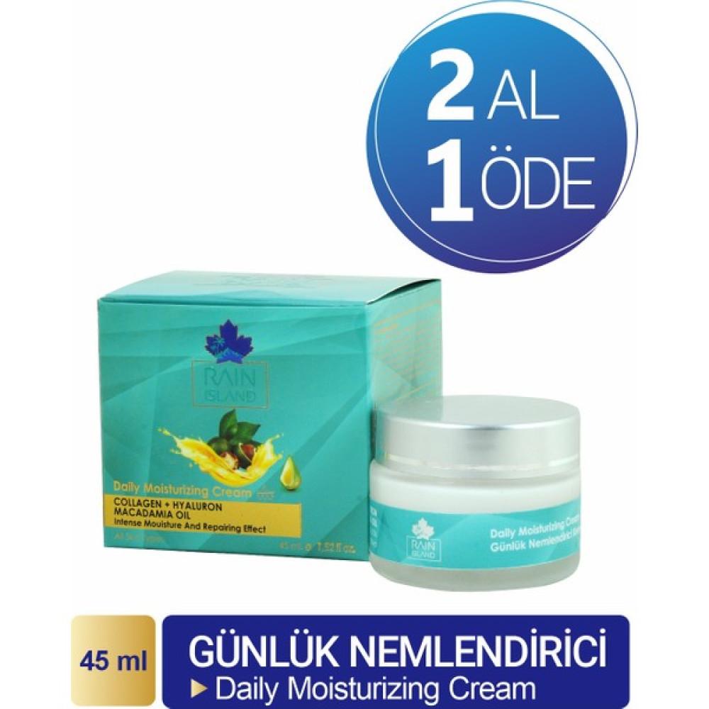 Rain Island Günlük Nemlendirici Krem Nemlendiriciler Fiyatı