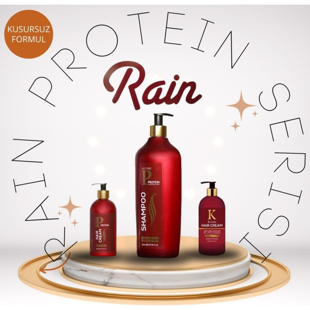 Rain Protein Serisi: Saçlarınızı Güçlendiren 3 Lü Şampuan ve Durulanmayan Krem Bakım Seti Oto Boyaları Fiyatı