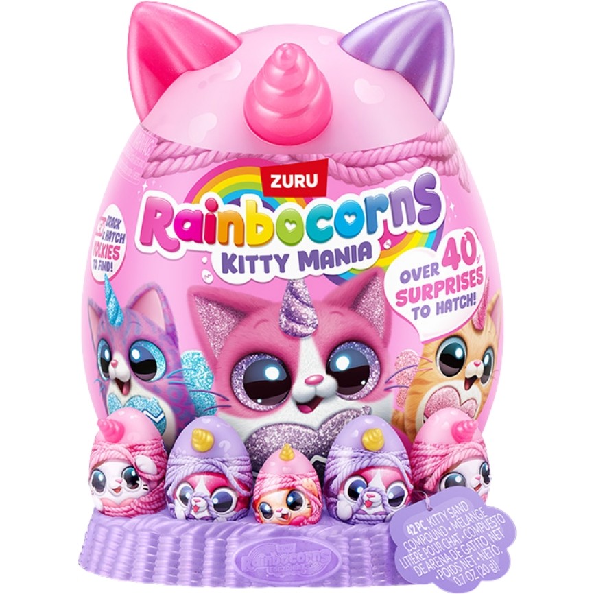 Rainbocorns Eggzania Kedicik Sürprizi 92125 - Çok Renkli Diğer Fiyatı