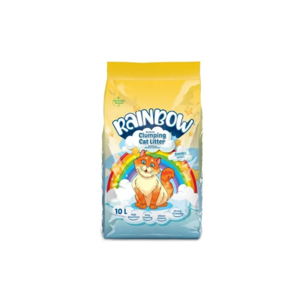 Rainbow Kedi Kumu 10Lt Tozsuz Parfumlu Evcil Hayvan Ürünleri Fiyatı