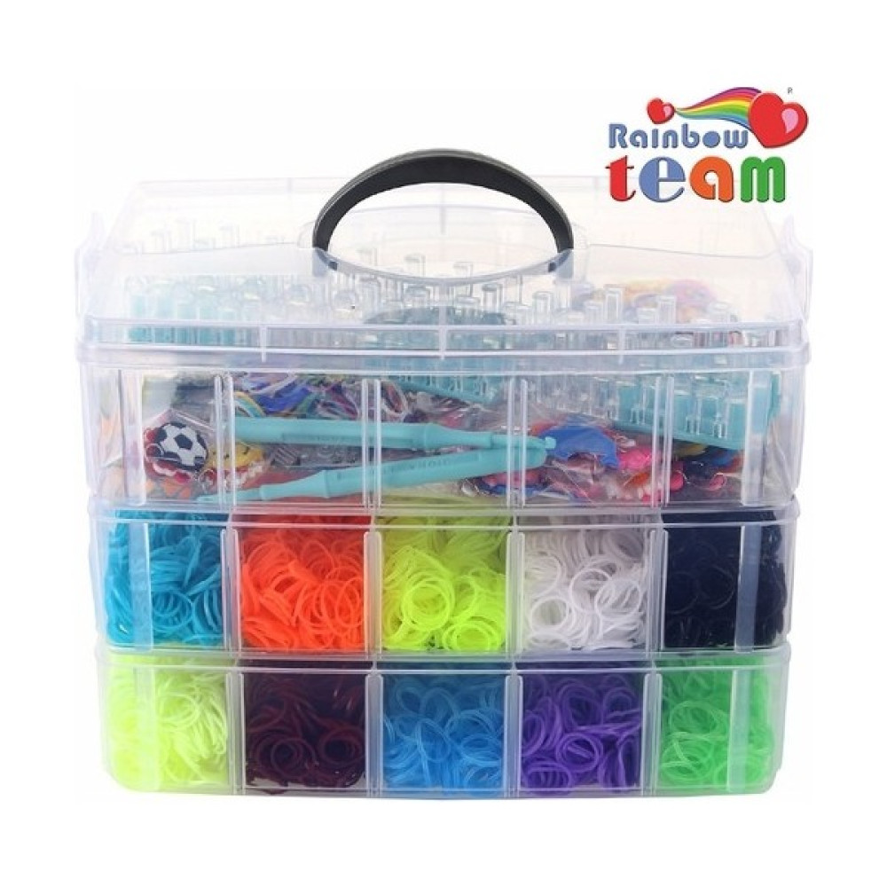 Rainbow Team 7200 Parça Bileklik Yapım Seti Rainbow 7200 Eğitici Oyuncak Fiyatı
