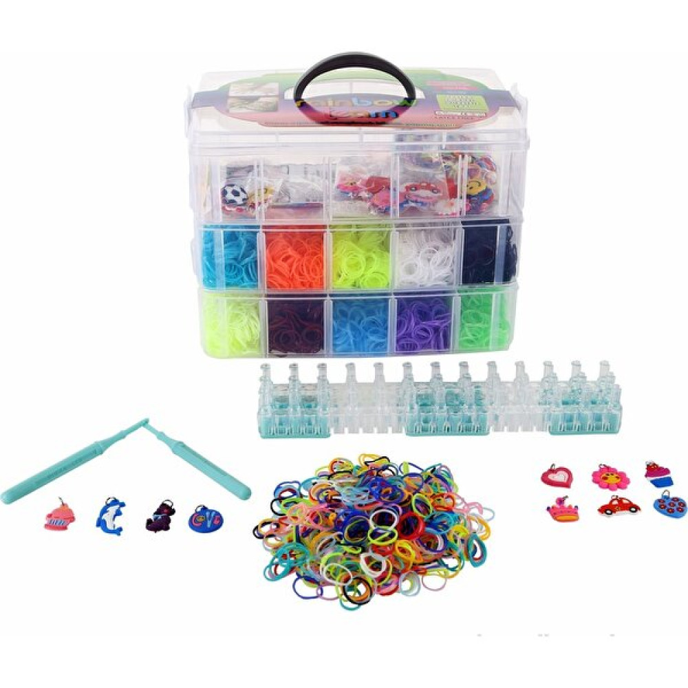 Rainbow Team 7200 Parça Mega Bileklik Yapım Seti Rainbow 7200 Eğitici Oyuncak Fiyatı