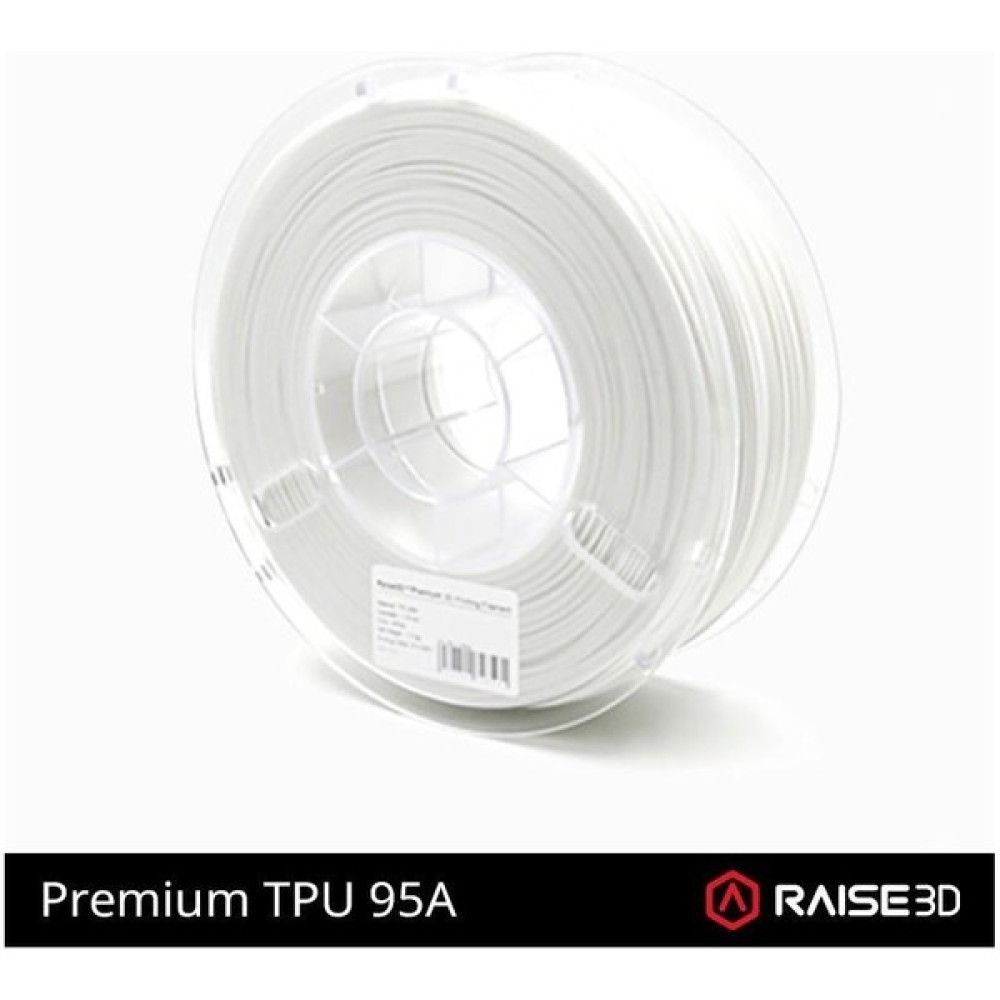 RAISE3D Premium TPU-95A Filament 1.75MM 1kg Beyaz Filament Fiyatı