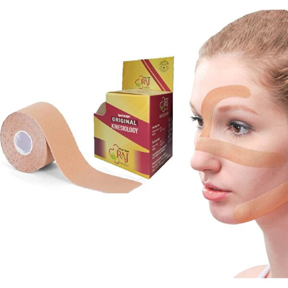 RAJ Yüz Gerdirme Bandı Oluşumunu Engellemeye Bandı Yüz Germe 5cm 5 mt Anti-Aging / Yaşlanma Karşıtı Fiyatı