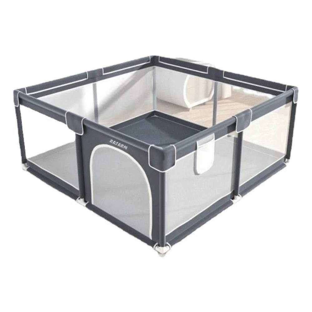 RAJARM Çocuk Oyun Alanı Çiti (Yurt Dışından) - 200 x 200 cm - Gri Bebek Yatak Bariyeri Fiyatı
