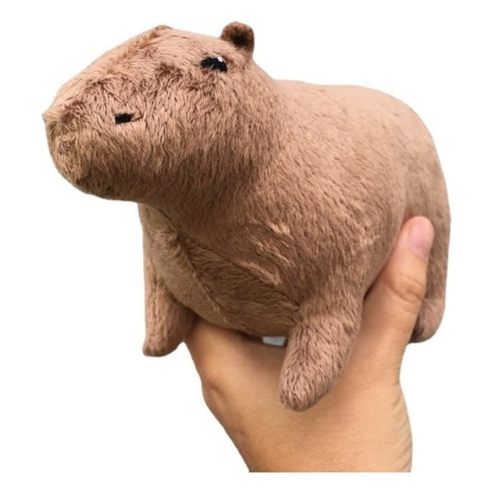 Rajarm Sim Kıllı Su Tüylü Oyuncak Peluş Oyuncak Yumuşak Bebek Gerçek Hayat Kapibara Bebek Çocuk Oyuncak Peluş Araba Noel Hediyesi 18 cm (Yurt Dışın... Peluş Oyuncaklar Fiyatı
