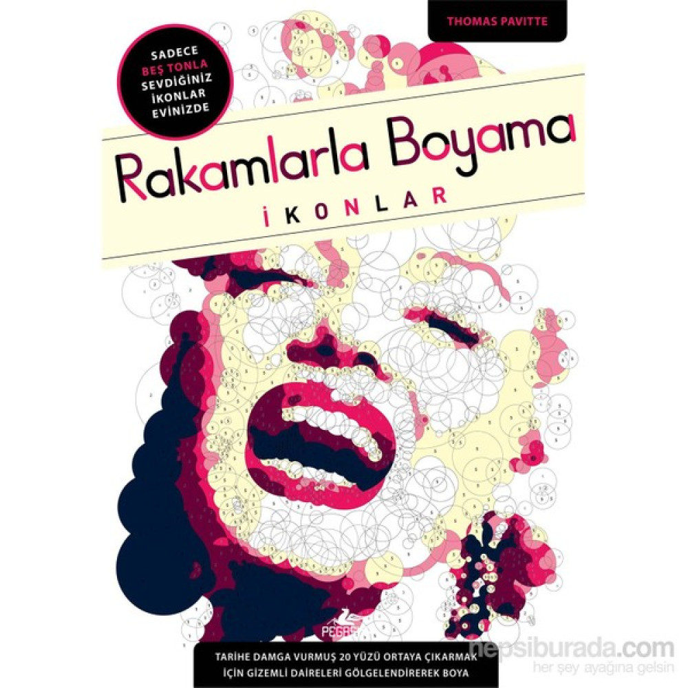 Rakamlarla Boyama: İkonlar - Thomas Pavitte Sanat Mimari Kitapları Fiyatı