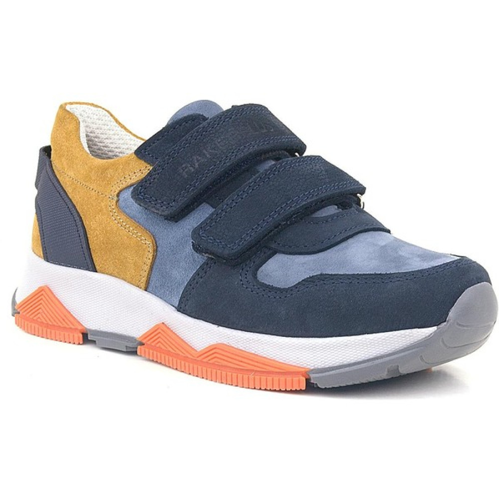 Rakerplus Hakiki Deri Lacivert Taba Çocuk Sneakers Spor Ayakkabı Erkek Çocuk Günlük Ayakkabısı Fiyatı