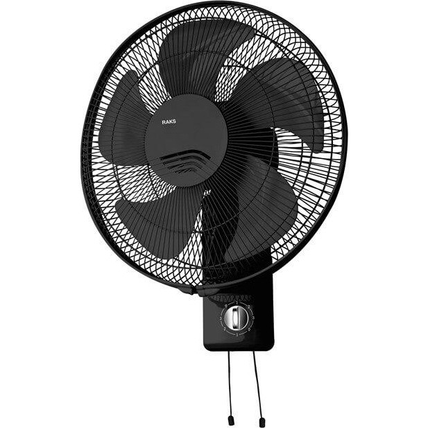Raks Wf 16 Mx 65W Duvar Vantilatör Siyah 5 Kollu Pervane ile Yüksek Performans Diğer Fiyatı