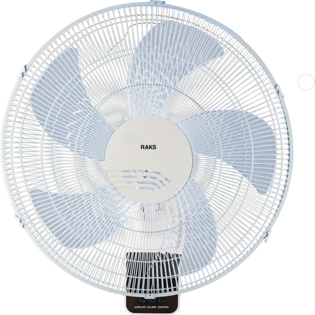 Raks Wf 18 Rmx 75W Duvar Tipi Vantilatör - Beyaz Diğer Fiyatı