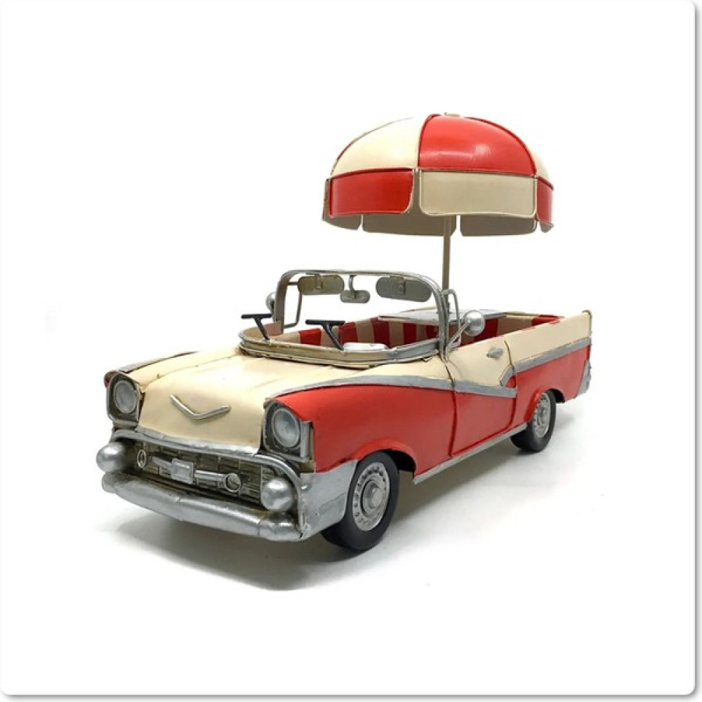 Rakun Home Jayland 1957 Chevrolet Bel Air Diecast Model Vintage Metal Araba - Renkli Oto Boyaları Fiyatı