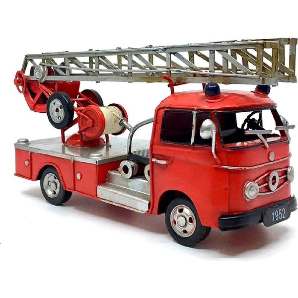 Rakun Home Jayland, Dekoratif 1952 Model Itfaiye Aracı - Kırmızı Oto Boyaları Fiyatı