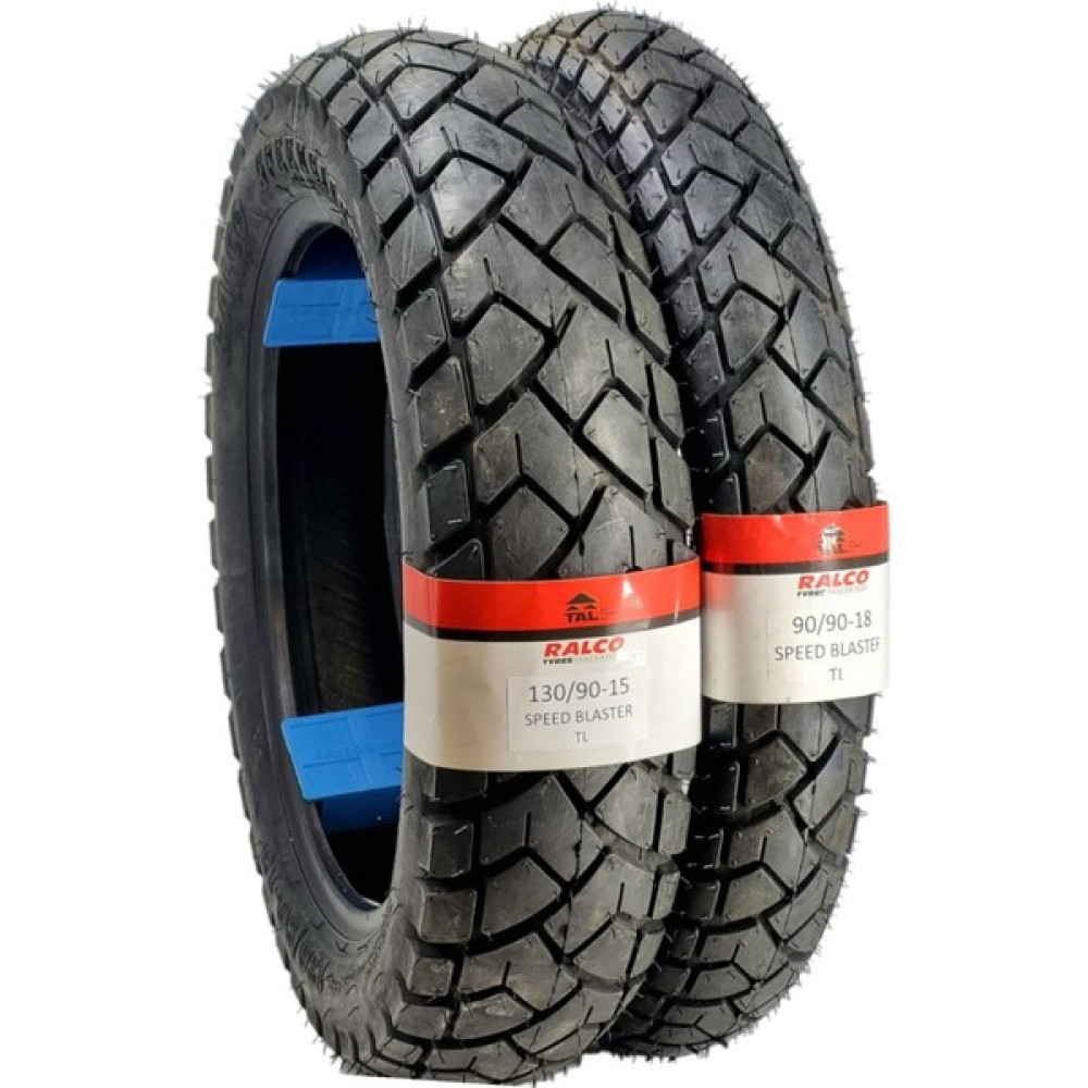 Ralco Tyres 130/90-15 ve 90/90-18 Tl (Tubeless - Dubleks) Chopper Lastik Takımı Lastikler Fiyatı
