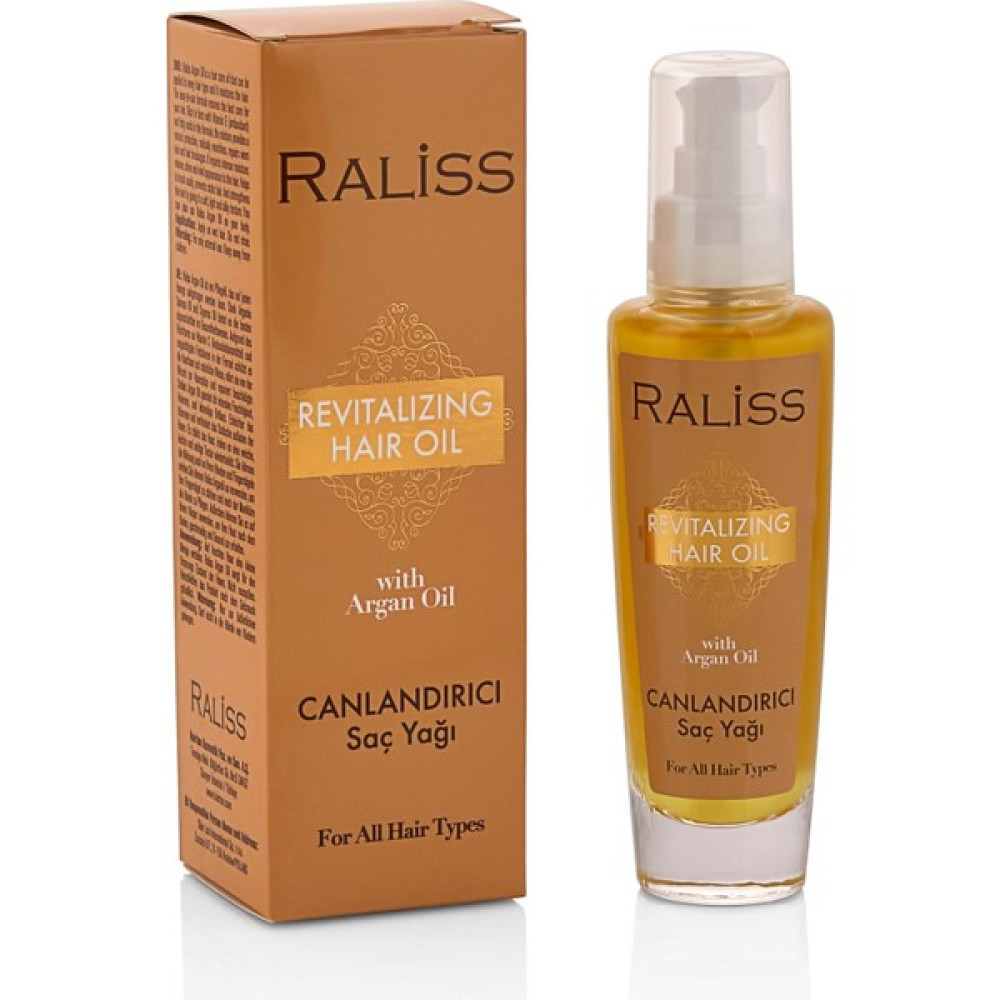 Raliss Revıtalızıng Hair Oil With Argan / Canlandırıcı Argan Saç Bakım Yağı 90 ml Saç Bakım Maskeleri & Serumlar & Spreyler Fiyatı