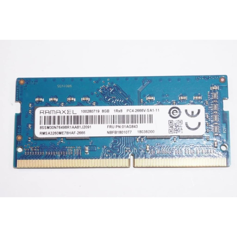 Ramaxel RMSA3260ME78HAF 8gb 2666MHZ Notebook Ram RAM Bellekler Fiyatı