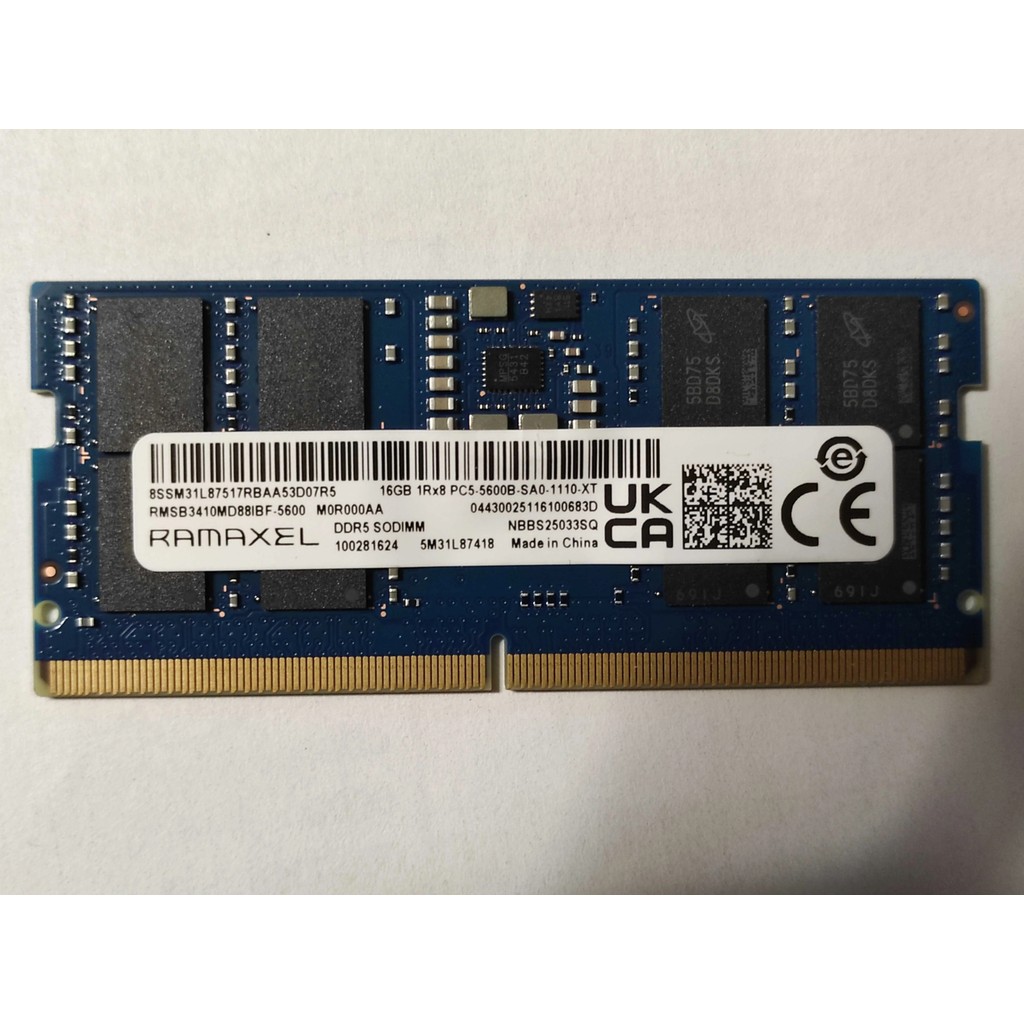 Ramaxel RMSB3410HA88IBF-5600NA Memory 16GB Ddr5-Ram Diğer Fiyatı