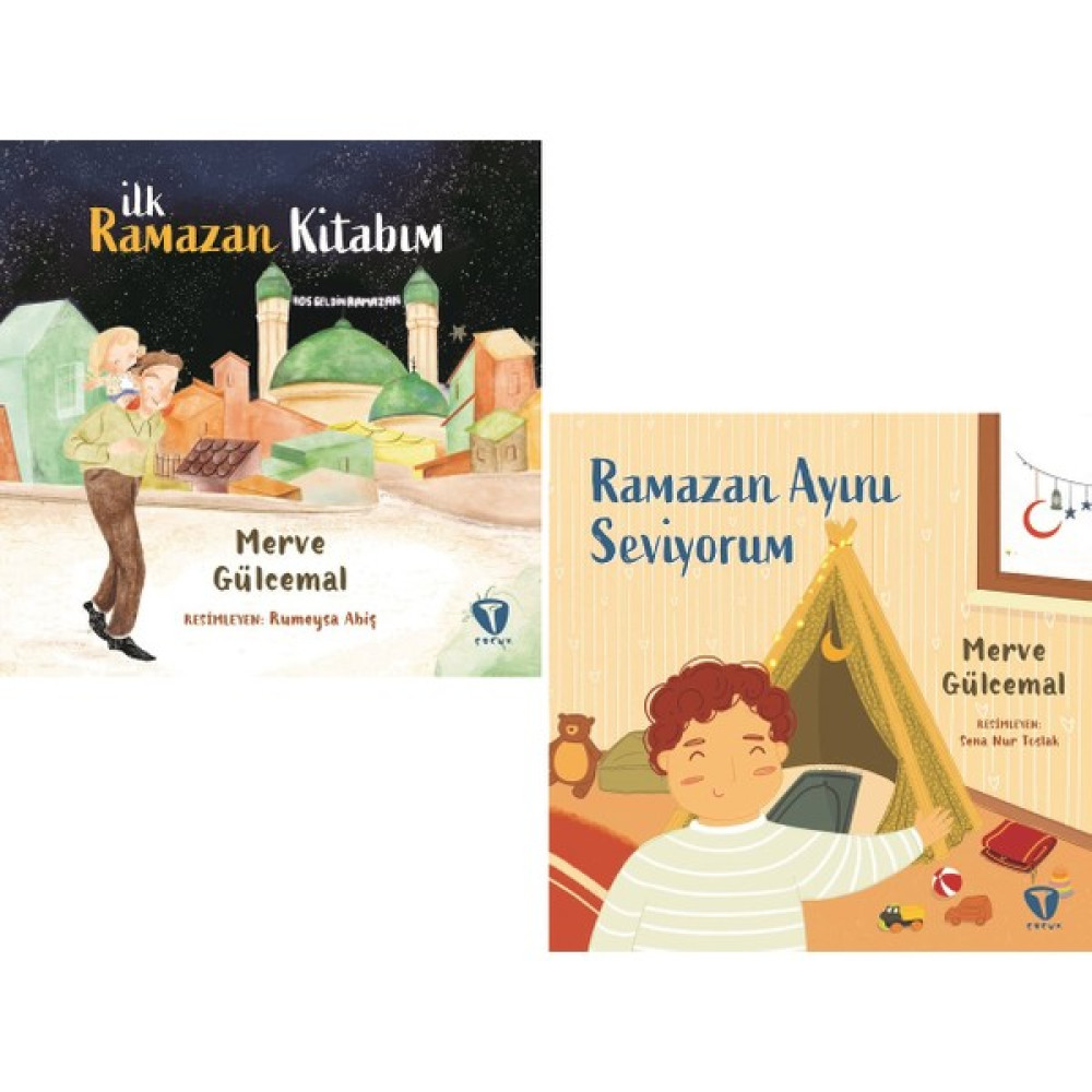 Ramazan 2 Kitap Set İlk Ramazan Kitabım - Ramazan Ayını Seviyorum - Merve Gülcemal Diğer Fiyatı