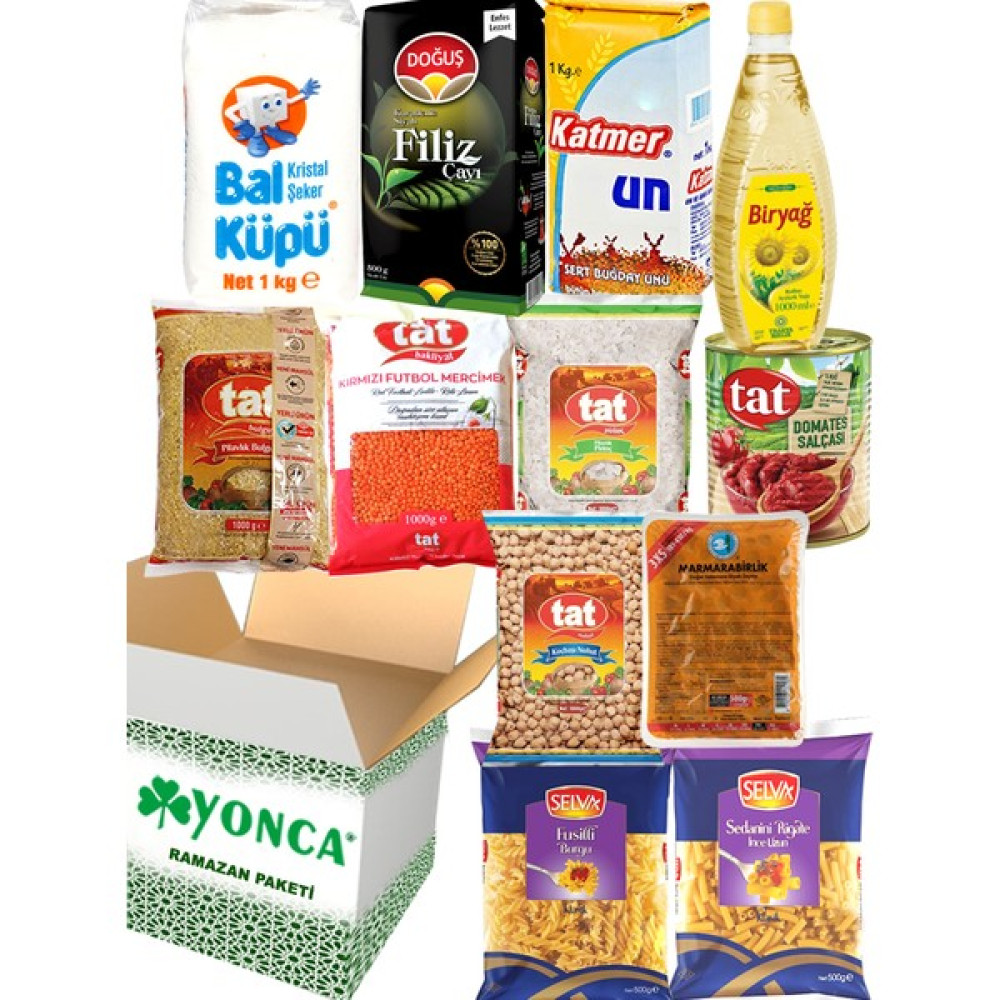 Ramazan Erzak Yardım Paketi Kolisi 12 Parça No:7 Diğer Fiyatı