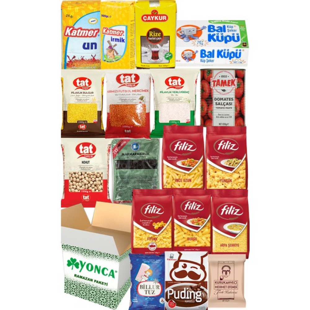 Ramazan Erzak Yardım Paketi Kolisi 18 Parça No:9 Diğer Fiyatı