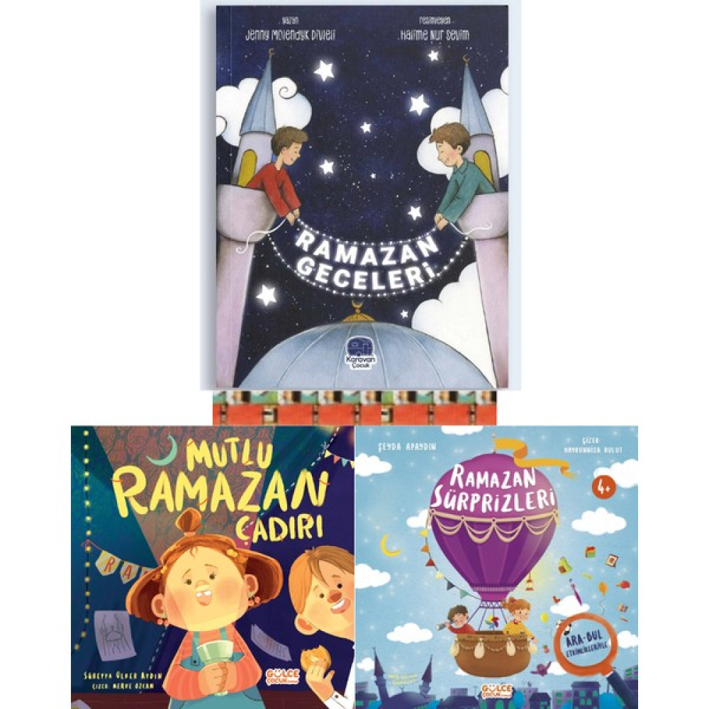 Ramazan Geceleri / Ramazan Sürprizleri Ara Bul / Mutlu Ramazan Çadırı (3 Kitap) - Tür Diğer Fiyatı