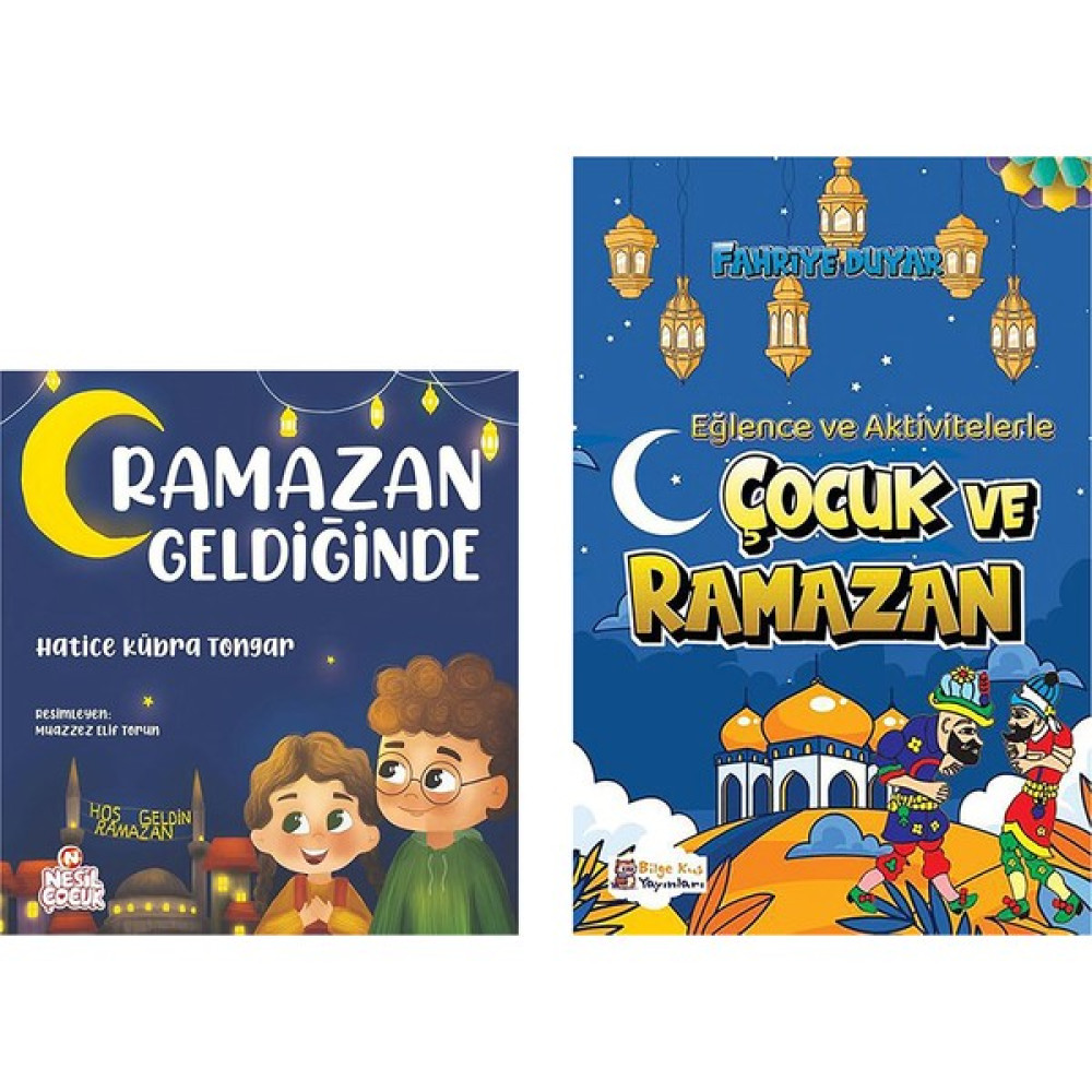 Ramazan Geldiğinde / Çocuk ve Ramazan (2 Kitap Set) Çocuk Masal Fiyatı