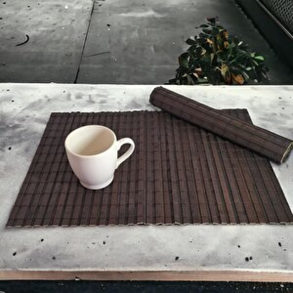 Ramdet 2 Adet Bambu Hasır Amerikan Servis Supla Ahşap Runner 43-30 Cm Amerikan Servis Supla Amerikan Servis Fiyatı