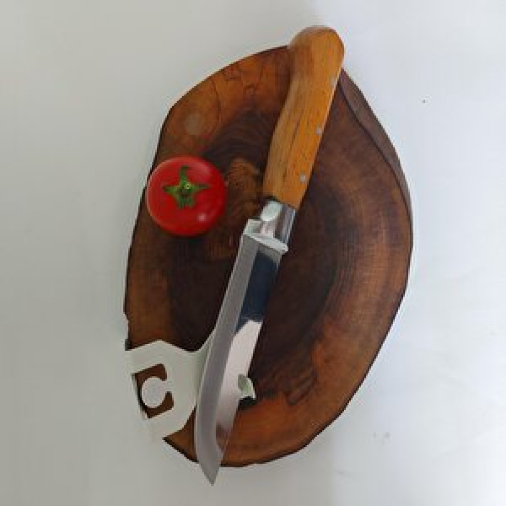 Ramdet 28 Cm Bilezikli Et Bıçağı 1-no Kasap Bıçağı El Yapımı Paslanmaz Dövme Çelikten Özel İmalat Ahşap Saplı Kurban Bıçağı Çatal / Kaşık / Bıçak Takımları Fiyatı