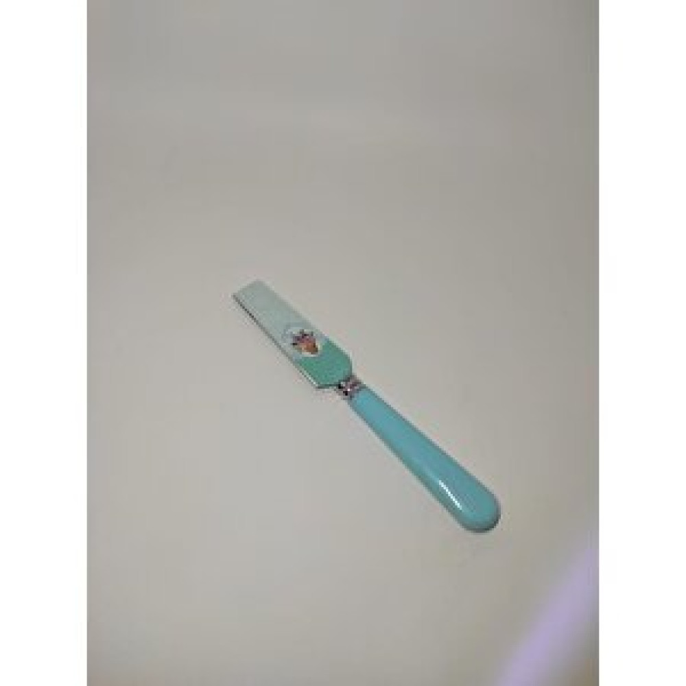 Ramdet Mini Kek Pasta Spatulası Dekoratif Çiçek Baskılı Mini Pasta Spatulası 21 Cm Small Spatula Bıçaklar ve Bıçak Setleri Fiyatı