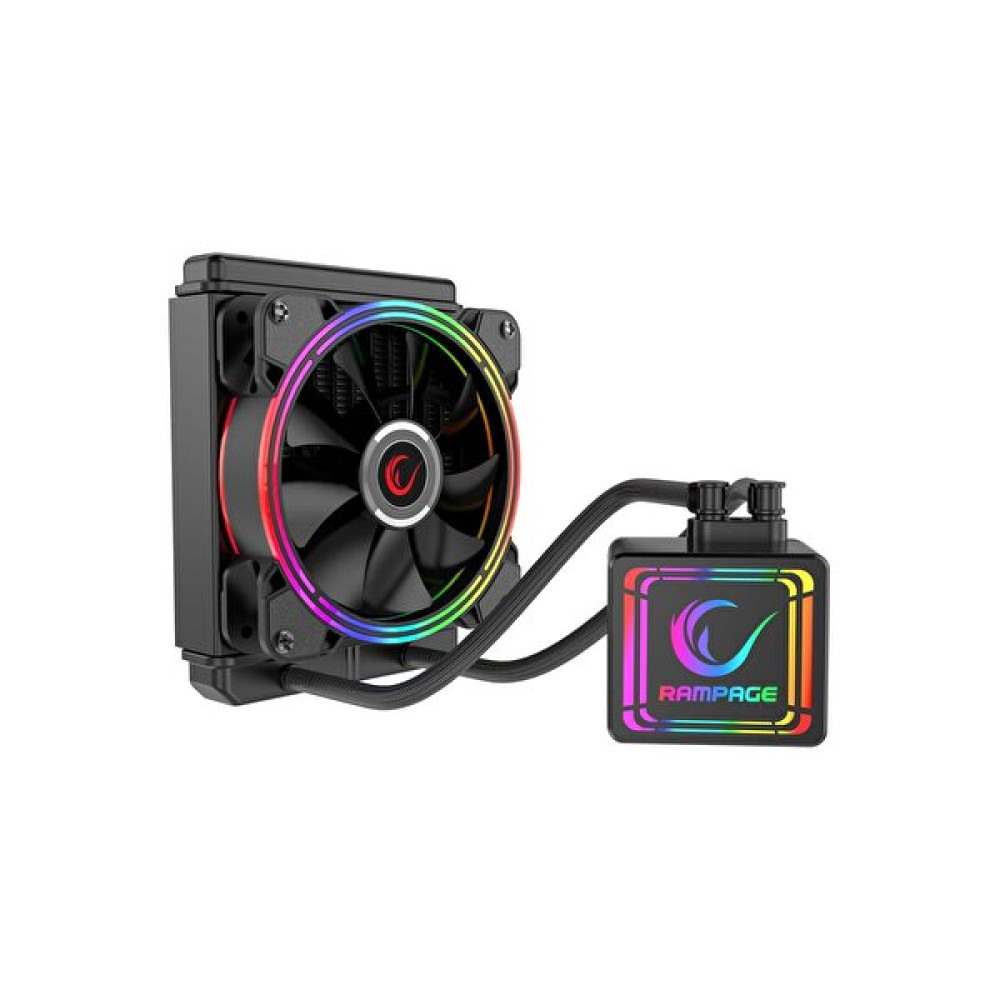 Rampage Aqua120-Rgb S-Rgb Intel AMD LED Fanlı 120 MM İşlemci Sıvı Soğutucu Soğutucular Fiyatı