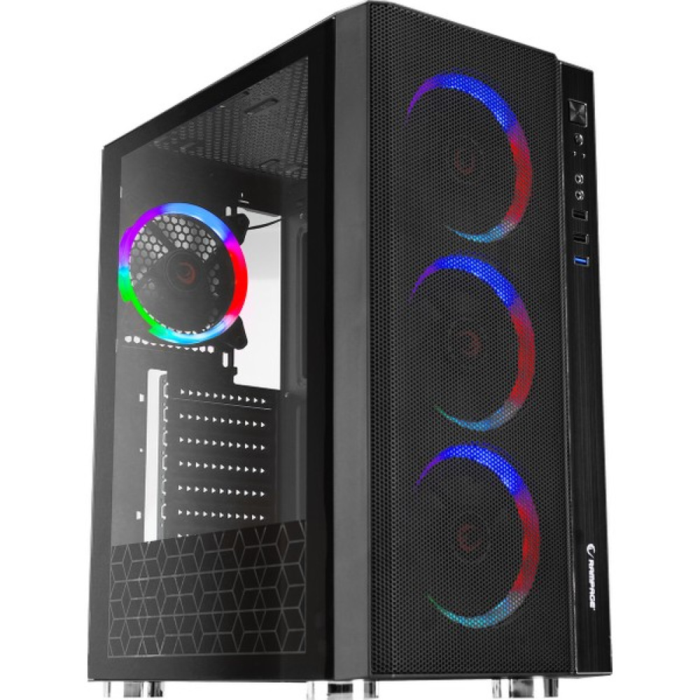 Rampage Carisma 4 Adet Rainbow Fanlı Gaming Oyuncu Bilgisayar Kasası PC Kasaları Fiyatı