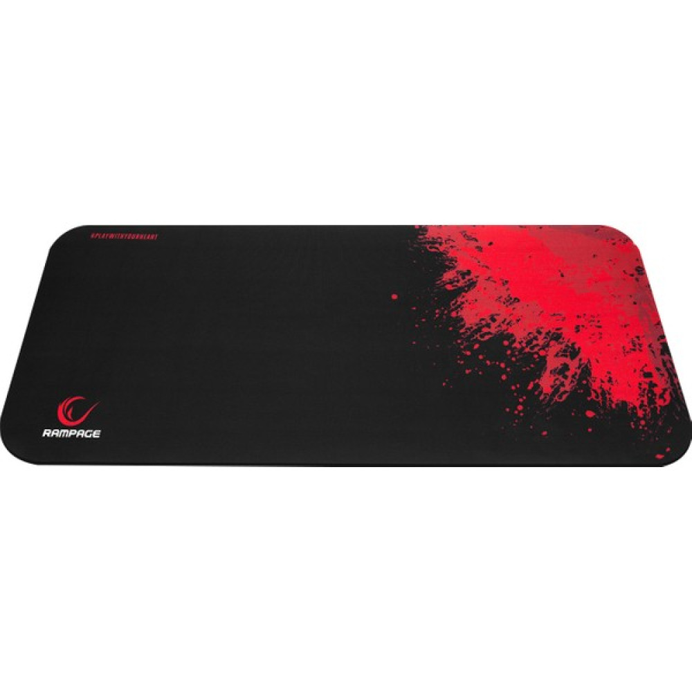 Rampage Eco Büyük Boy 65X30 cm Kaymaz Profesyonel Gaming Oyuncu Mouse Pad - Siyah - Kırmızı Mouse Pad Fiyatı