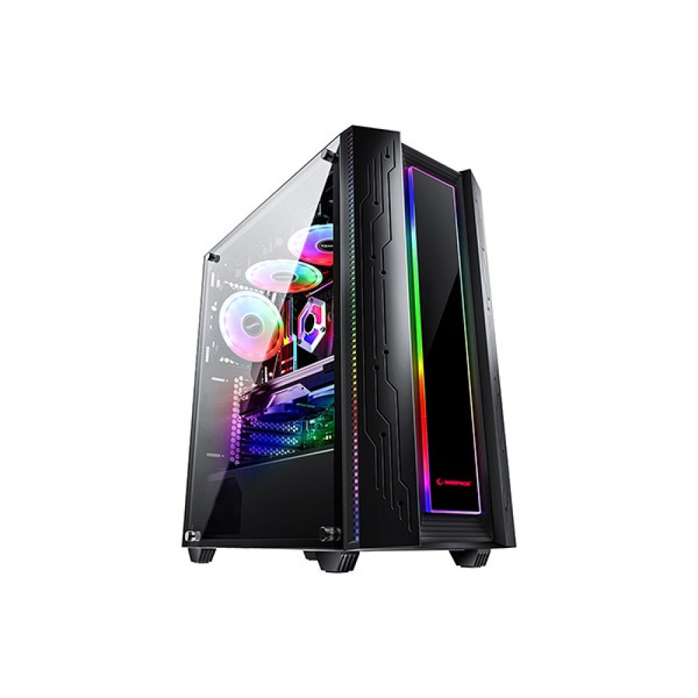 Rampage Grand 600W 80 Plus Bronze Temper Camlı 14CM Rgb Fan+Led Şeritli Bilgisayar Kasası PC Kasaları Fiyatı